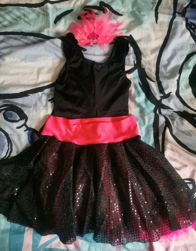 Sequin black pink - sequin,