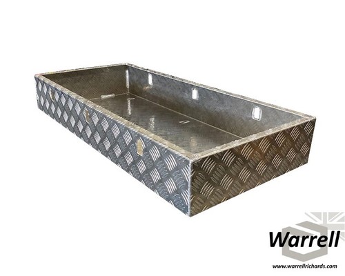 Aluminium chequer tray side - aluminium,