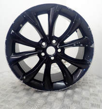 JAGUAR XF  18" BLACK ALLOY WHEEL RIM GX63-1007-FB (Q-34)