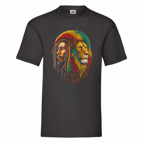 Bob marley and jamaican lion - marley,