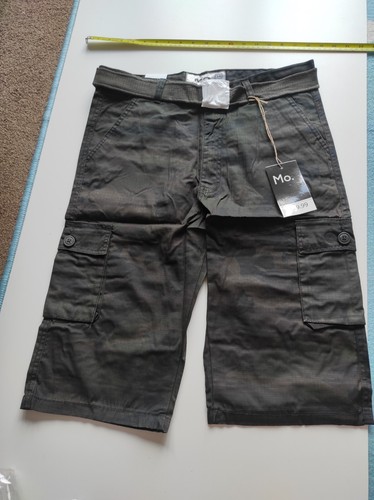 Mens dark camouflage shorts - mens,