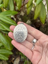 Vintage Sterling Silver Large