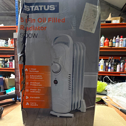 Status 500w fin portable oil - fin,
