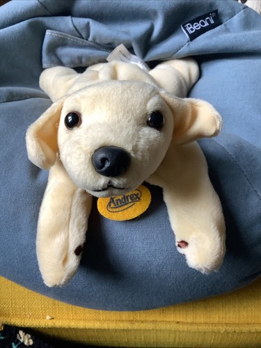 Andrew puppy soft toy vintage - toy,