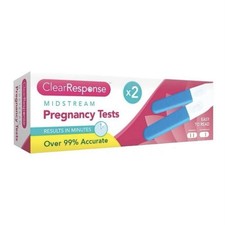 Pregnancy Test x 2. Clear
