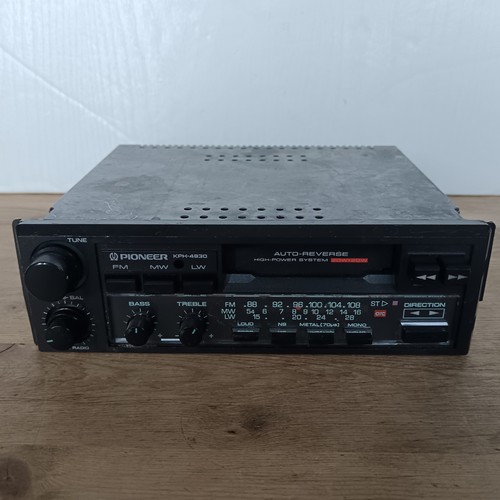 Pioneer kph4830 cassette - pioneer, radio