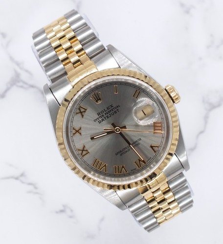 Rolex datejust mens steel - rolex, &