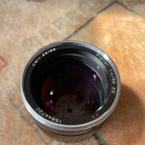 Carl zeiss planar 85mm - 85mm, ze