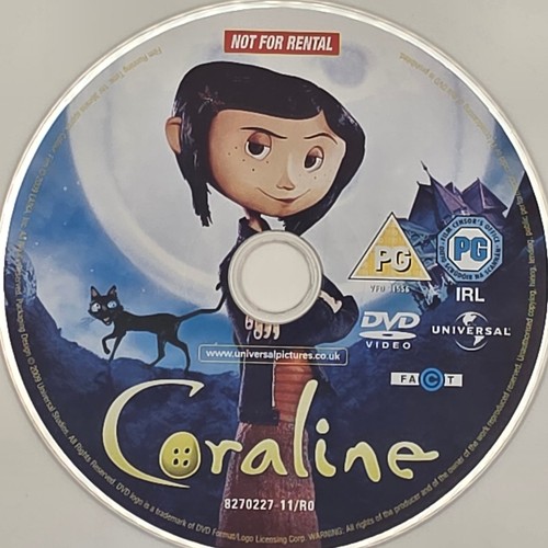 Coraline dvd 2009 - dvd, henry