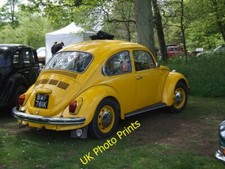 Photo 6x4 Yellow VW Beetle