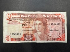 Gibraltar pound vintage - gibraltar,