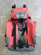 Pro Action Trekker Rucksack Backpack Camping Hiking Walking Trekking red/Grey LG