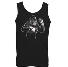 Boxing Vest Gorilla Mens Funny