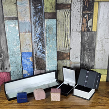 Lot of 6 pcs  H Samuel And Others Jewellery Ring Trinket Replacement Cases Box  