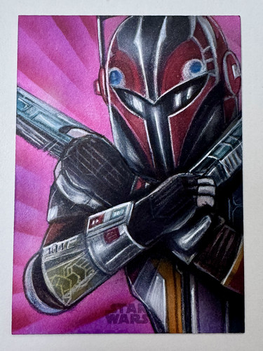 Sabine wren sketch topps star - wren,
