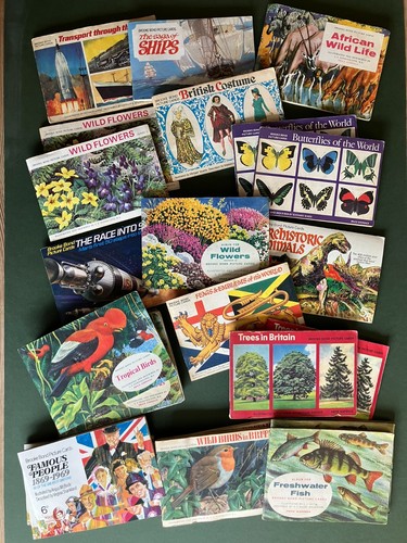Brooke bond tea cards albums - cards, &