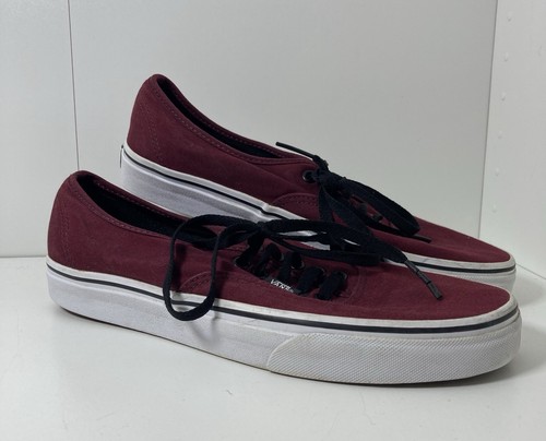 Vans burgundy canvas - vans,