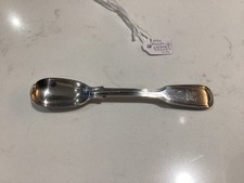 A Superb Sterling Silver Mustard Spoon