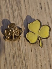 Vintage Girl Guides Enamel And
