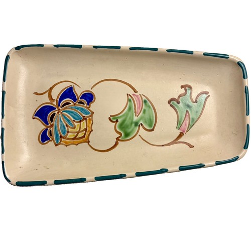 Honiton pottery trinket tray - honiton,