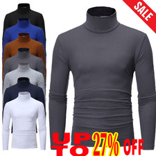 Mens Roll Neck  Lightweight