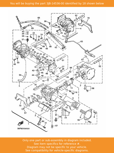 Yamaha gasket 3jb - yamaha, gasket,