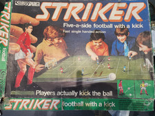 Striker Vintage Five-A-Side Football Game by Parker 1970s - With 2 extra goalies