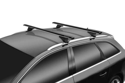 Menabo black roof bars - roof, fits