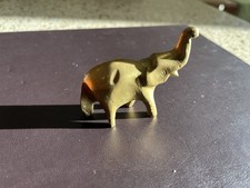 Brass Elephant Figure