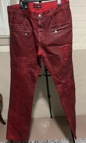 Embellish nwt red distressed - embellish,