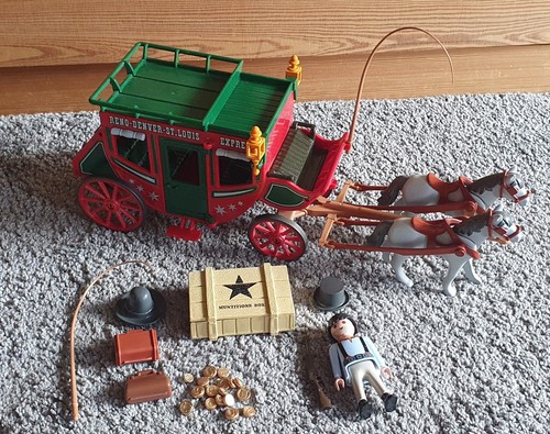 Vintage playmobil western - western, /