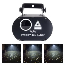 6W White Laser Starry Star Sky Projector Lights DMX DJ Party Show Decor Lighting
