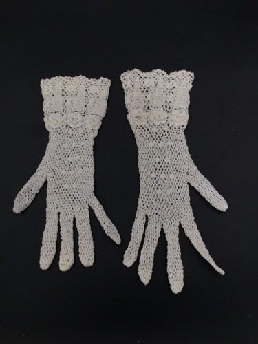 Antique hand crocheted - antique,