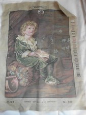 A CHILD'S WORLD by MILLAIS GOBELIN TAPESTRY CANVAS PICTURE ALONE ~ BUBBLES IMAGE