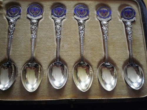 Masonic silver spoons