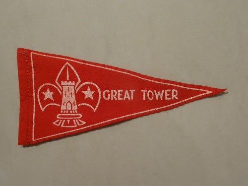Great tower scout pennant - great,
