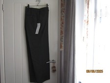 MENS WORK  TROUSERS  NEW  D PRESS OLIVE  36 R SIDE POCKETS  POLYESTER 31  LEG