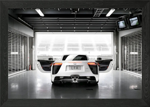 Lexus lfa framed wall - lexus,
