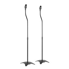 Audizio HTS10 Surround Sound Speaker Stands, Pair for Home Theatre