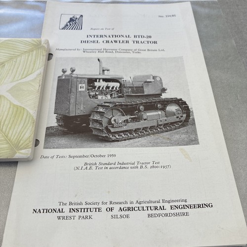 International btd crawler - btd-20,