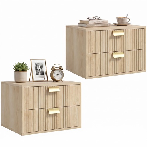 Homcom 2pcs modern - homcom, floating