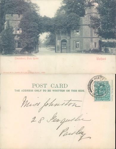 Cassiobury park gates watford - park,