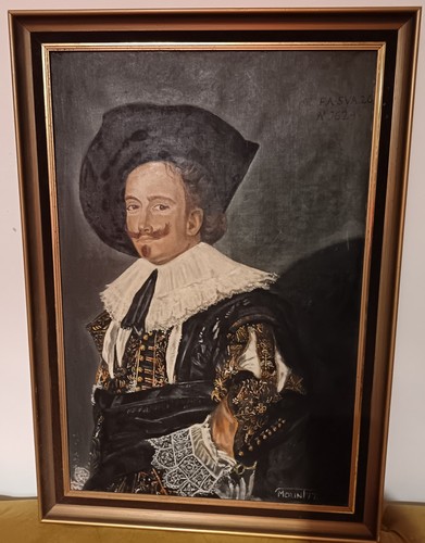The laughing cavalier signed - laughing,