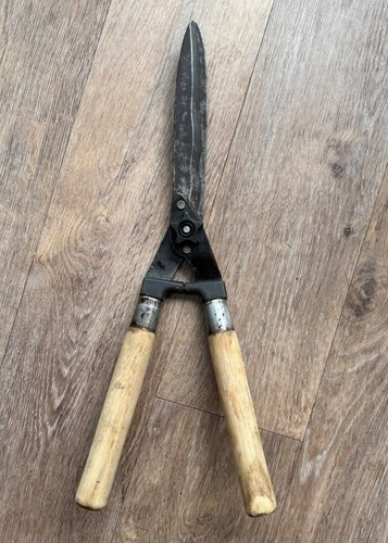 Vintage garden shears with - vintage,