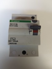 Crabtree Starbreaker - 380/S100 - 80a 100mA Split Load RCCB 80 Amp