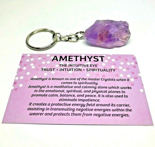 Amethyst crystal key - crystal,