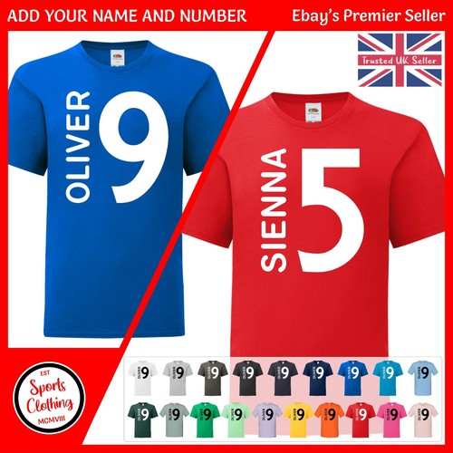 Personalised name and number - personalised,