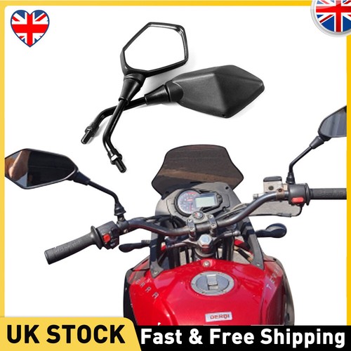 Black motorcycle bike wing - black,