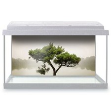 Fish Tank Background 90x45cm - Cool Bonsai Japanese Trees  #3124