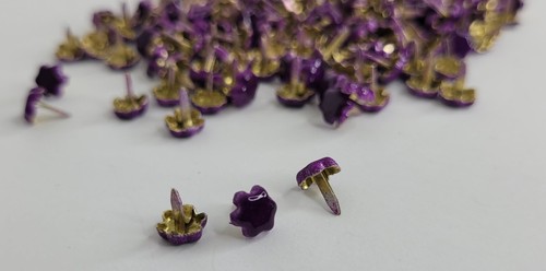 Purple flower decorative - purple,